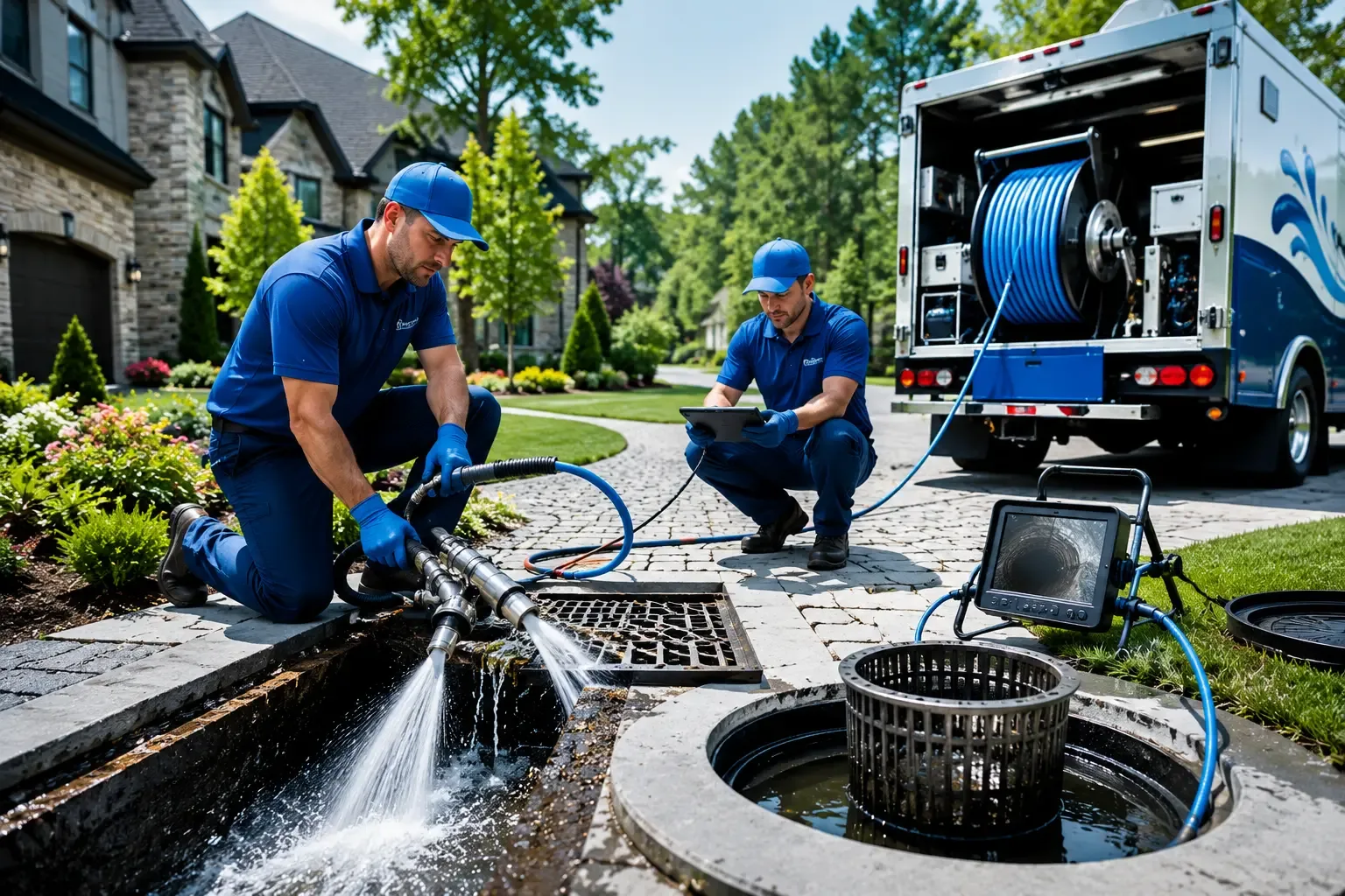 Local outdoor drain cleaning professionals in Mount Hope, OH
