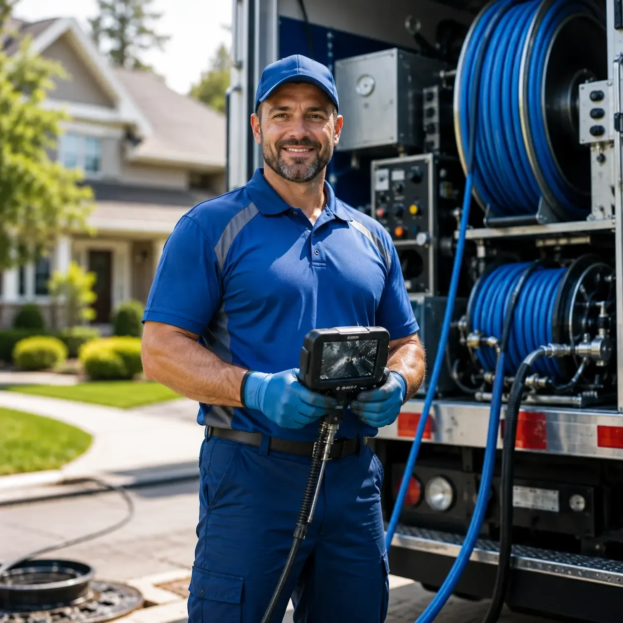 Local outdoor drain cleaning specialists in Mount Hope, OH